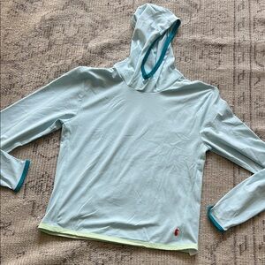 Cotopaxi Light Blue Long Sleeve Hoodie